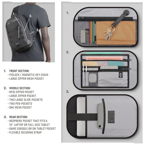 10L Crossbody Sling
