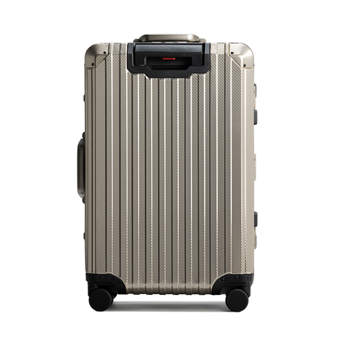 TREVA Aluminum Suitcase Champagne