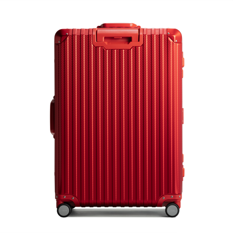 TREVA Aluminum Suitcase Red