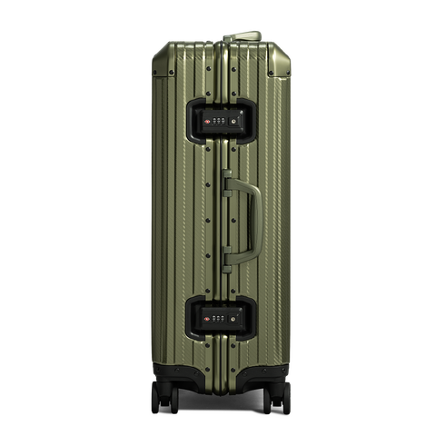 TREVA Aluminum Suitcase Army Green