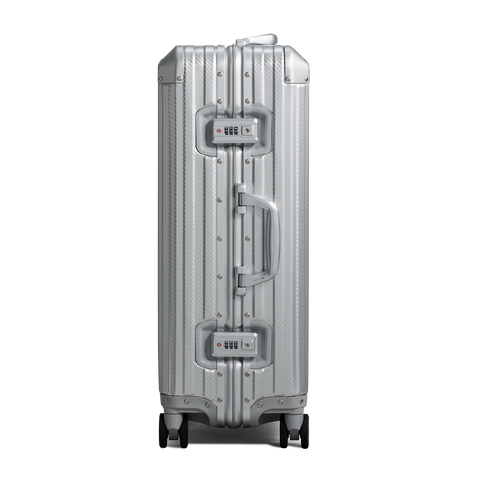 TREVA Aluminum Suitcase Silver