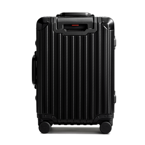 TREVA Aluminum Suitcase Black