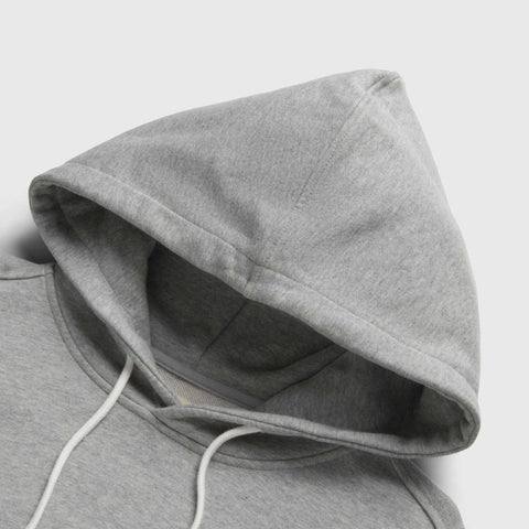 Marine French Terry Hoodie - Heather Grey