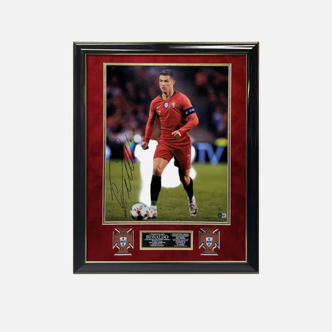 Cristiano Ronaldo Framed Autograph