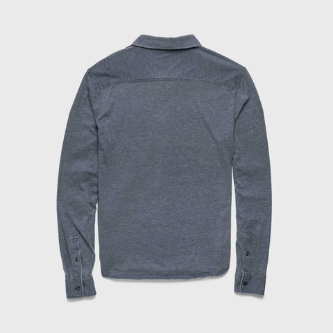 Anthony Burnout Shirt - Navy Blazer