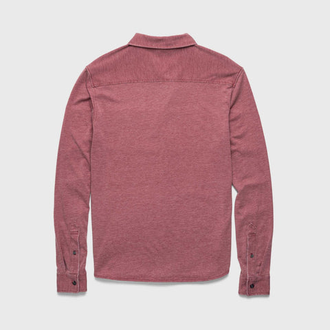 Anthony Burnout Shirt - Red Syrah