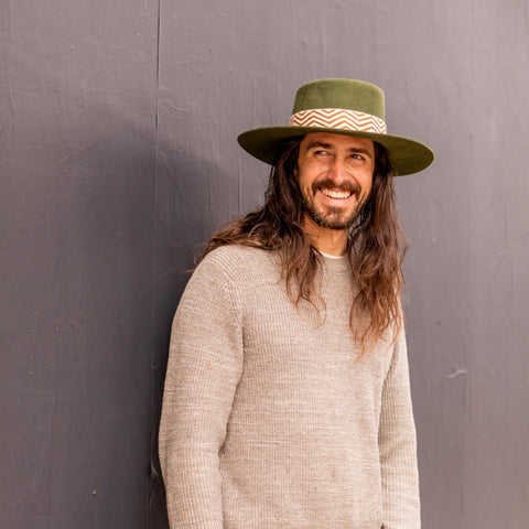 Hunter Green Spanish Hat