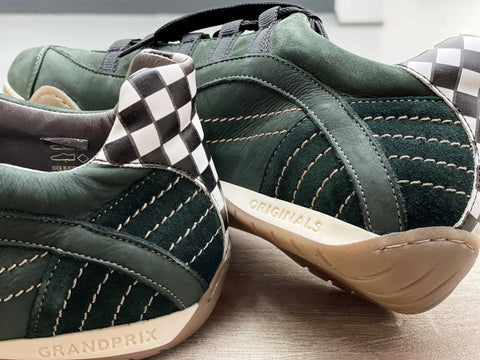 Men's Racing Sneaker in Brexit Green