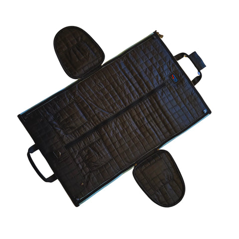 Gulf Leather Garment Duffel Bag