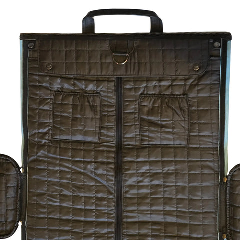 Gulf Leather Garment Duffel Bag