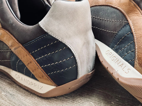 Men's GrandPrix Sneaker in Designo Marron