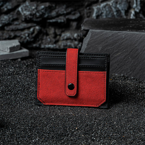 RFID-Blocking Alcantara Slim Wallet