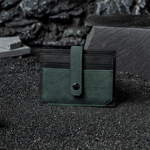 RFID-Blocking Alcantara Slim Wallet