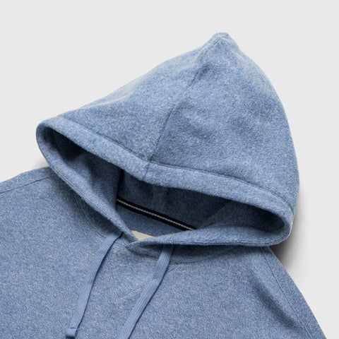 Justin Cashmist Fleece Hoodie - Blue Heather
