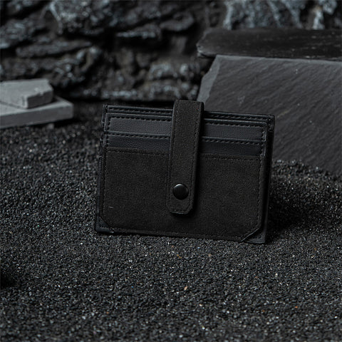 RFID-Blocking Alcantara Slim Wallet