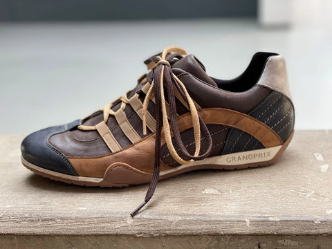 Men's GrandPrix Sneaker in Designo Marron
