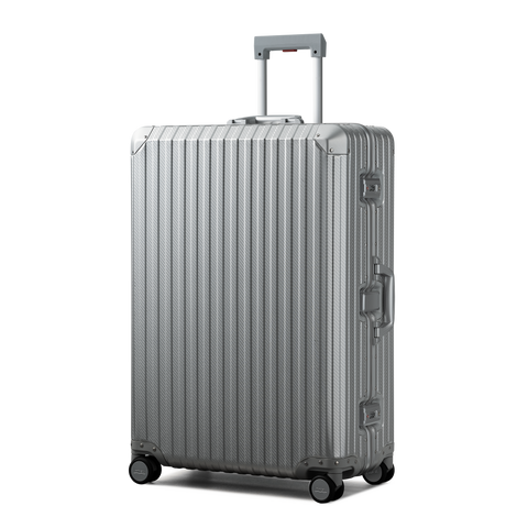 TREVA Aluminum Suitcase Silver