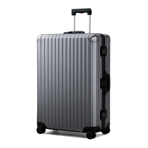 TREVA Aluminum Suitcase Gunmetal