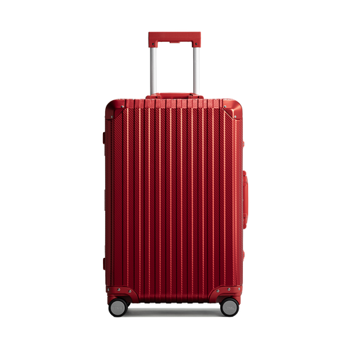 TREVA Aluminum Suitcase Red