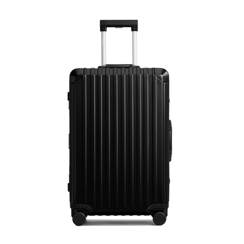TREVA Aluminum Suitcase Black
