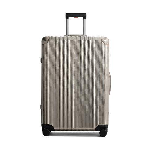 TREVA Aluminum Suitcase Champagne