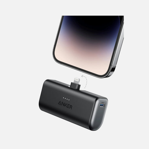 Anker Nano Power Bank (12W, Built-In Lightning Connector)