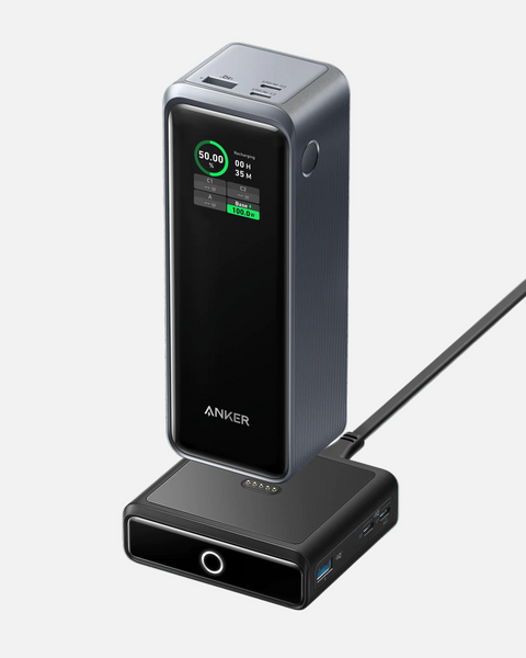 Anker Prime 27,650mAh Power Bank (250W) and 100W Charging Base