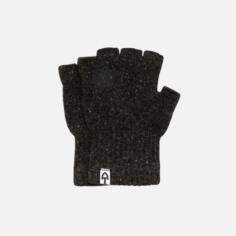 Merino Donegal Fingerless Gloves