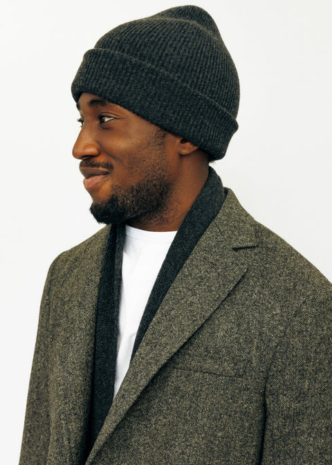 Cashmere Double Knit Beanie