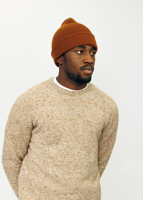 Cashmere Double Knit Beanie