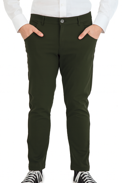 Super Stretch Chinos - Olive