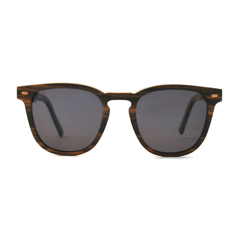 Lark Square Shaped Wooden Sunglasses
