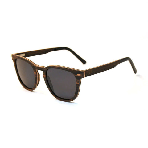 Lark Square Shaped Wooden Sunglasses