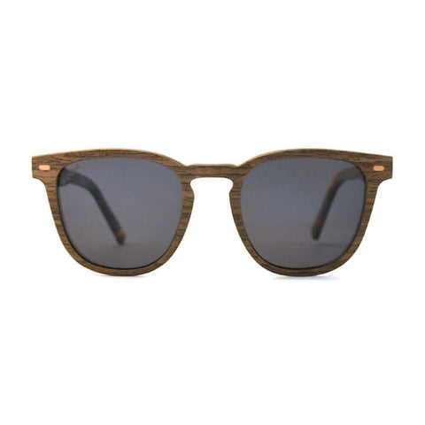 Lark Square Shaped Wooden Sunglasses