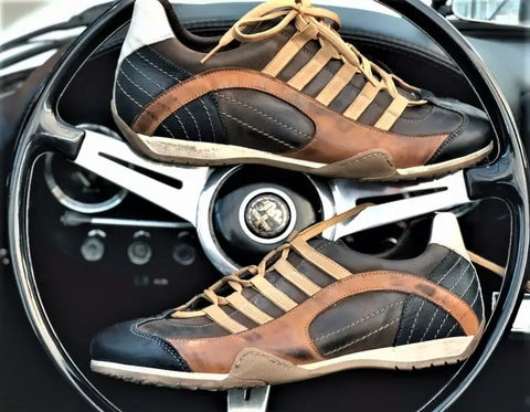 Men's GrandPrix Sneaker in Designo Marron