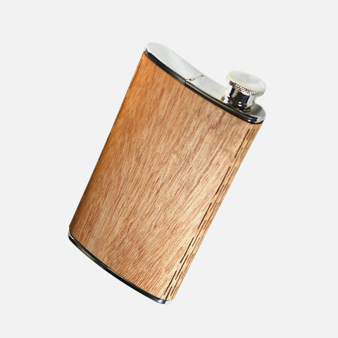4 oz. Wooden Cigar Flask