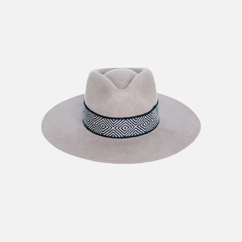Light Grey Western Hat