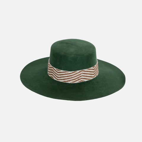Hunter Green Spanish Hat