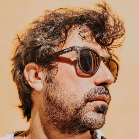 Lark Square Shaped Wooden Sunglasses