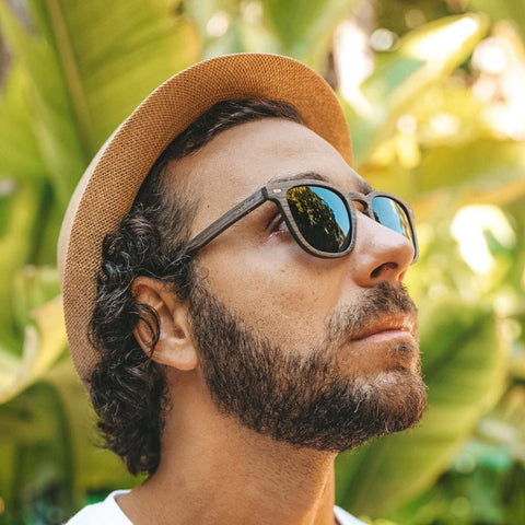 Lark Square Shaped Wooden Sunglasses