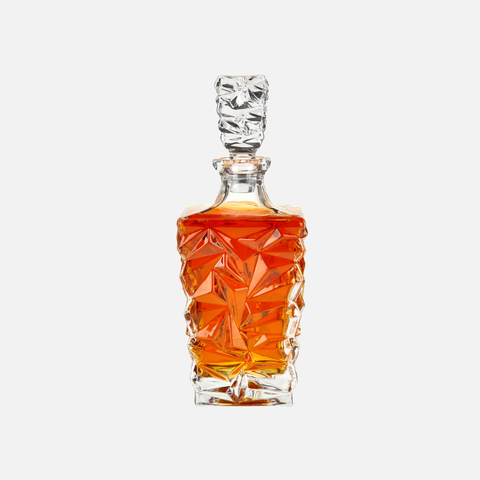 Prism Crystal Whiskey Decanter
