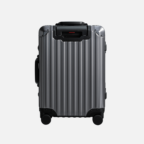 TREVA Aluminum Suitcase Gunmetal