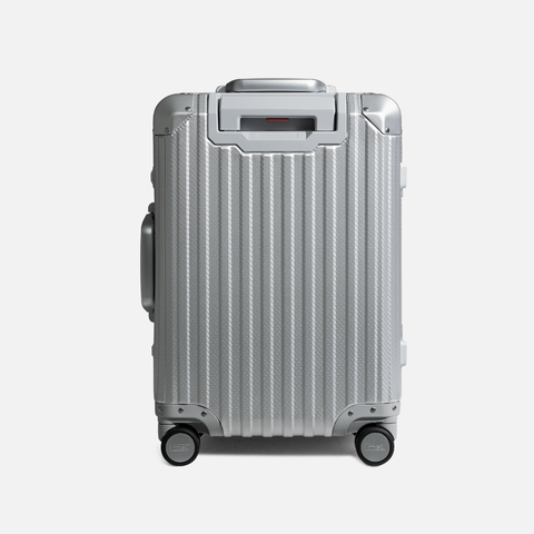 TREVA Aluminum Suitcase Silver