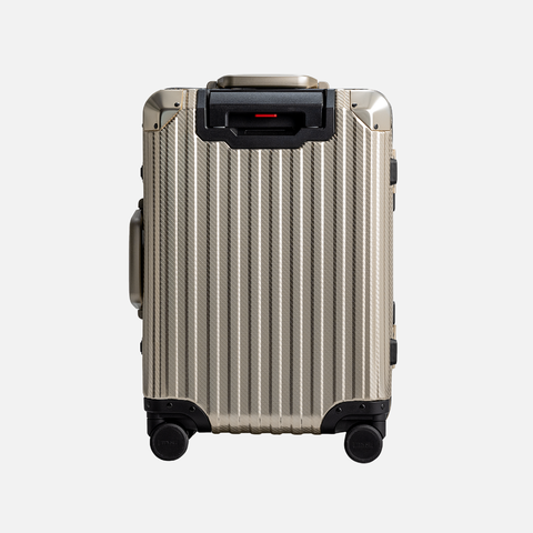 TREVA Aluminum Suitcase Champagne
