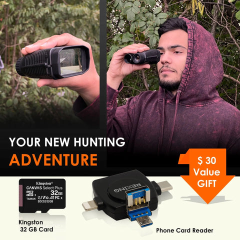 REXING B1 Mini Night Vision Mini Digital Binoculars