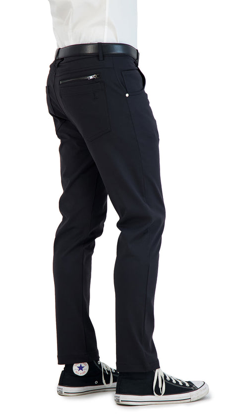 Super Stretch Chinos - Black