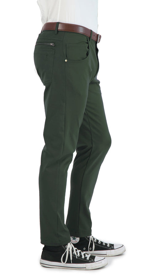Super Stretch Chinos - Olive
