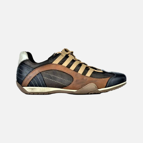 Men's GrandPrix Sneaker in Designo Marron