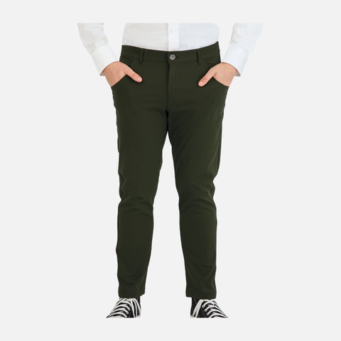 Super Stretch Chinos - Olive