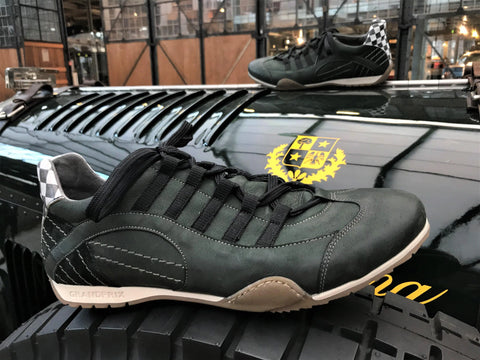 Men's Racing Sneaker in Brexit Green